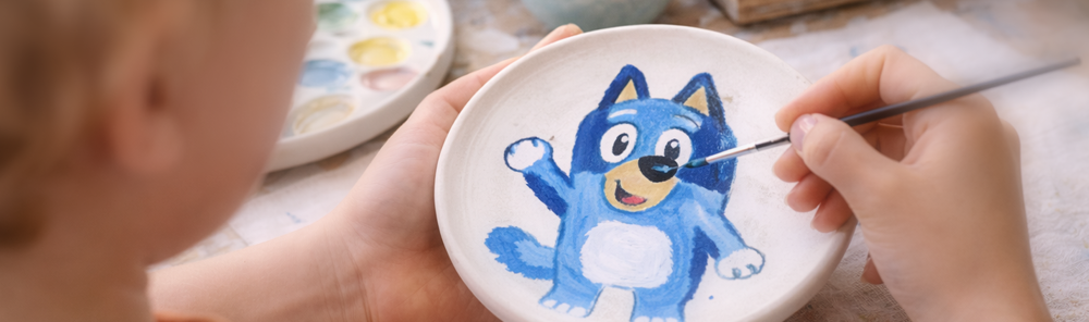 Atelier de peinture sur céramique